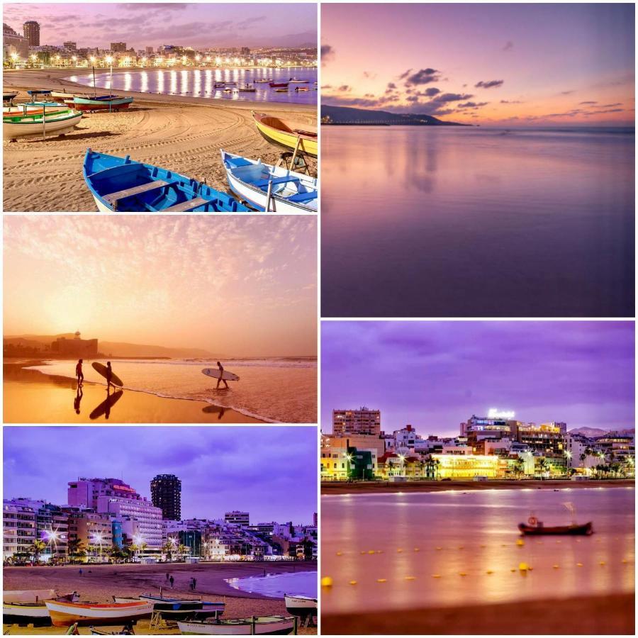 2 Bedrooms Flat + Balcony + Parking At Las Canteras Beach 大加那利岛拉斯帕尔马斯 外观 照片