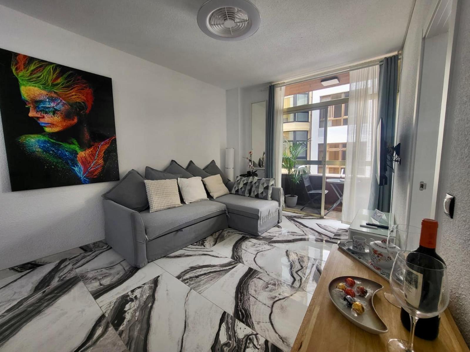 2 Bedrooms Flat + Balcony + Parking At Las Canteras Beach 大加那利岛拉斯帕尔马斯 外观 照片