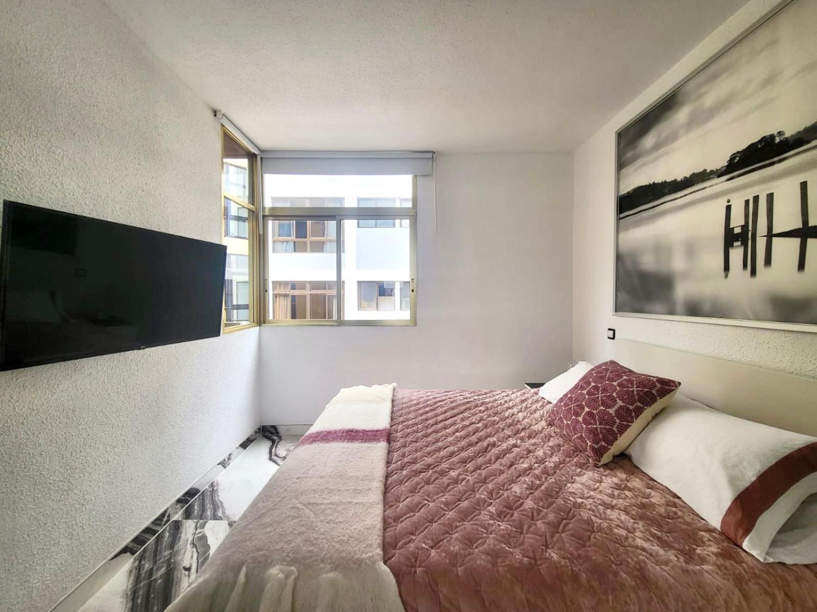 2 Bedrooms Flat + Balcony + Parking At Las Canteras Beach 大加那利岛拉斯帕尔马斯 外观 照片